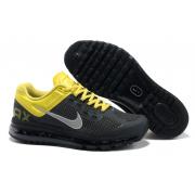 Nike Air Max 2013 Noir et Jaune Pour Homme Pas Cher